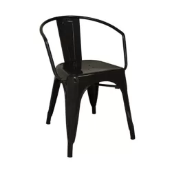 Relix Πολυθρόνα-Pro, Μέταλλο Βαφή Μαύρο 52x49x72cm