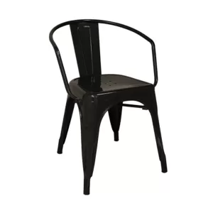 Relix Πολυθρόνα-Pro, Μέταλλο Βαφή Μαύρο 52x49x72cm