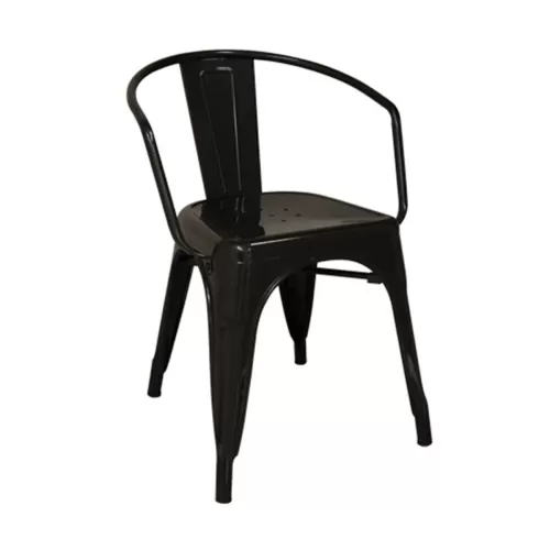 Relix Πολυθρόνα-Pro, Μέταλλο Βαφή Μαύρο 52x49x72cm