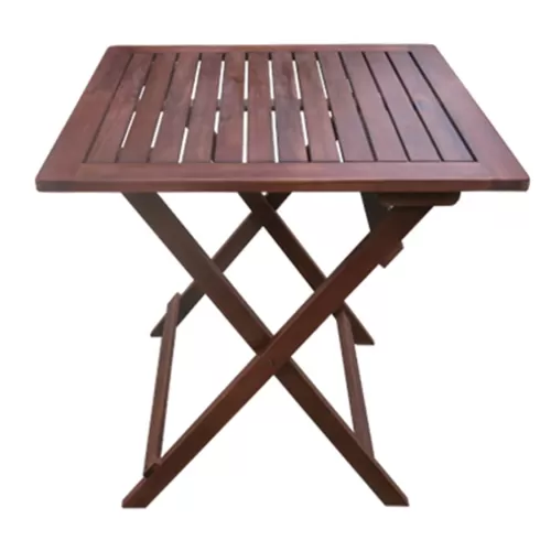 Easy Τραπέζι Πτυσσόμενο Ξύλο Acacia 60x60 H.70cm