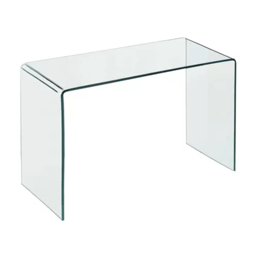 Glasser Κονσόλα - Γραφείο Διάφανο Γυαλί 12Mm 120x60x75cm