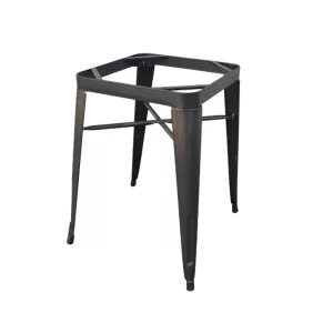 Relix Βάση Τραπεζιού-Pro, Μέταλλο Βαφή Antique Black (7.40 Kg) 60x60x73cm