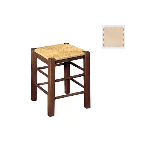 Ταβερνασ Σκαμπό Βοηθητικό, Οξιά Άβαφο Με Κάθισμα Ψάθα - Αβίδωτη 35x35x50cm Ταβερνασ Σκαμπό Βοηθητικό, Οξιά Άβαφο Με Κάθισμα Ψάθα - Αβίδωτη 35x35x50cm