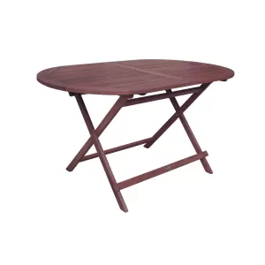 Easy Τραπέζι Πτυσσόμενο Ξύλο Acacia 120x70 H.72cm
