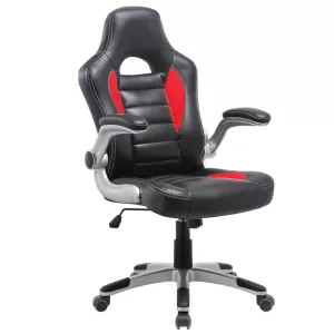 Bf7950-A Gaming Πολυθρόνα Pu Μαύρο - Κόκκινο 64x68x108/118cm