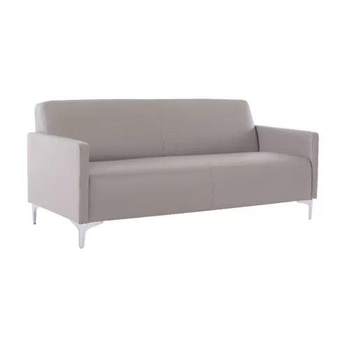 Style Καναπές Σαλονιού Καθιστικού, 3Θέσιος, Pu Cappuccino, K/D 164x71x72cm