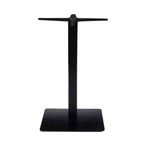 Prato Βάση Τραπεζιού Μέταλλο Βαφή Μαύρο, Cross 45X45Cm (17,50Kg) 50x50cm H.72cm / Cross 45x45cm