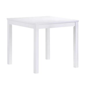 Naturale Τραπέζι Άσπρο Mdf 80x80x74cm