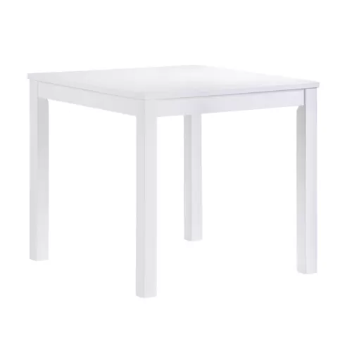 Naturale Τραπέζι Άσπρο Mdf 80x80x74cm
