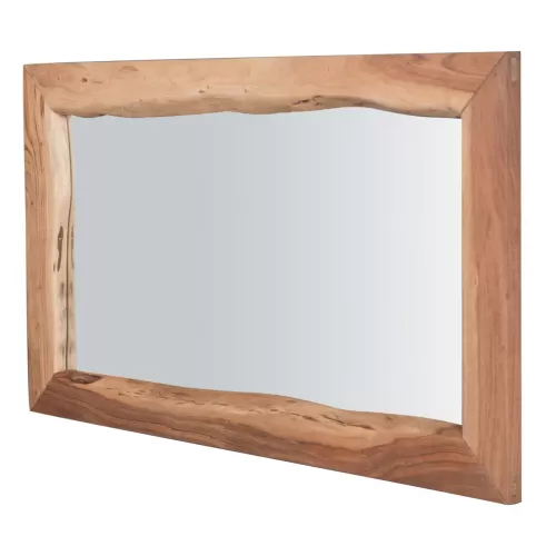 Natal Καθρέπτης Ξύλο Ακακία Φυσικό 140x4x80cm