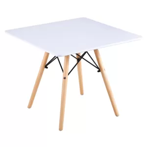 Art Wood Kid Τραπέζι Άσπρο Mdf 60x60x49cm