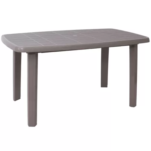 Sorrento Τραπέζι Oval Dining Κήπου - Βεράντας, Pp Απόχρωση Tortora 140x80x74cm oval