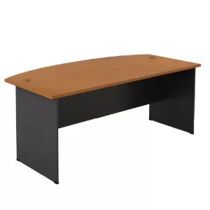 Γραφειο-Α Απόχρωση Dark Grey - Cherry 180x90x74cm