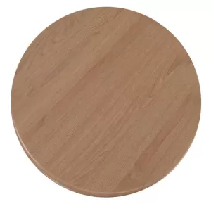 Contract Sliq Normal Επιφάνεια Τραπεζιού Τ.werzalit, Απόχρωση Beech Φ60cm/16mm