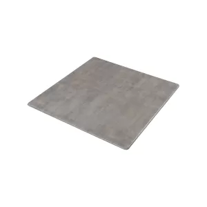 Contract Sliq Normal Επιφάνεια Τραπεζιού Τ.werzalit, Απόχρωση Cement 70x70cm/16mm