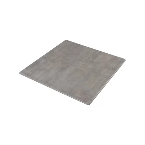 Contract Sliq Normal Επιφάνεια Τραπεζιού Τ.werzalit, Απόχρωση Cement 70x70cm/16mm