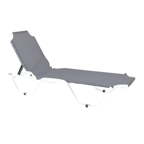 Textilene Για Creta Γκρι (1X2-540G/M2) 199x62cm