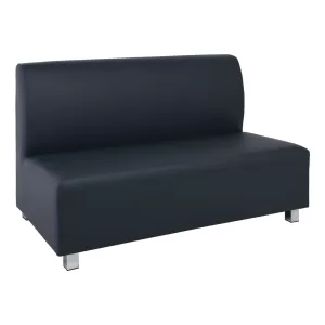 Bandy 2Θέσιος Καναπές Pu Γκρι 130x71x88cm