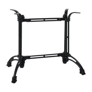 Αιθριο Πόδι Τραπεζιού (25,6Kg) Μαντέμι Μαύρο - Βαρέως Τύπου 80x54x74cm