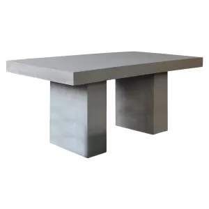 Concrete Τραπέζι Cement Grey 160x90x75cm