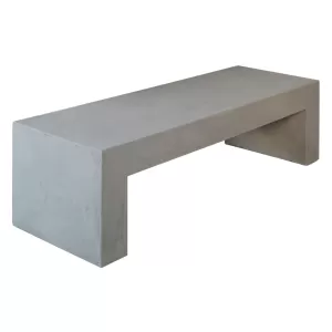 Concrete Πάγκος Cement Grey 150x40x40cm
