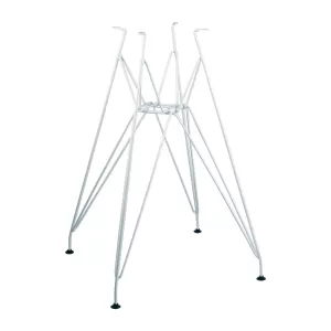 Eifel Βάση Τραπεζιού Μέταλλο Βαφή Άσπρο (2,60 Kg) 50x50x75cm