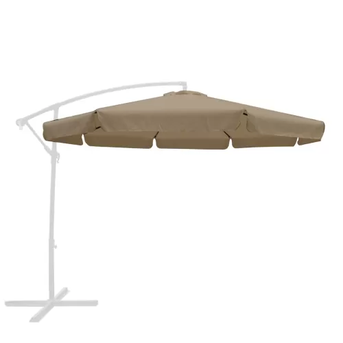 Πανί Ανταλλακτικό Μπεζ Για Ομπρέλα Hanging Φ 300Cm Alu Φ 3m