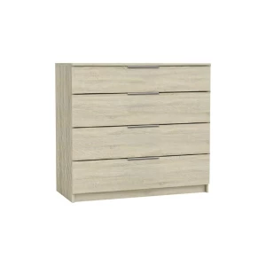 Drawer Συρταριέρα Με 4 Συρτάρια, Απόχρωση Sonoma 80x40x83cm