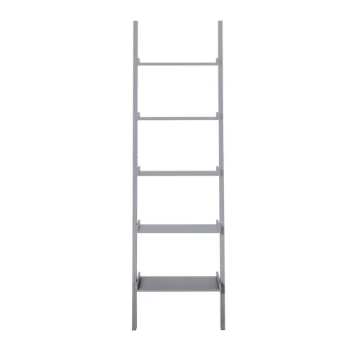 Shelf Βιβλιοθήκη - Ραφιέρα Γκρι 56x32x189cm
