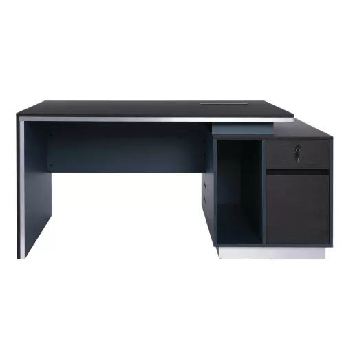 Advance Γραφείο Σκούρο Καρυδί - Sky Grey 200x80x75cm