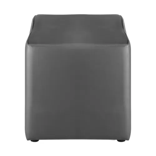 Club Σκαμπό Βοηθητικό, Pu Γκρι 37x37x42cm
