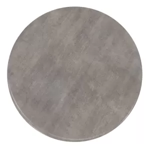 Contract Sliq Normal Επιφάνεια Τραπεζιού Τ.werzalit, Απόχρωση Cement Φ80cm/16mm