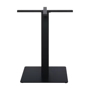 Prato Βάση Τραπεζιού Μέταλλο Βαφή Μαύρο, Cross 60X60Cm  (16,90Kg) 50x50cm H.72cm / Cross 60x60cm