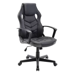 Bf7700 Gaming Πολυθρόνα Mesh, Pu Μαύρο - Γκρι 62x59x105/117cm