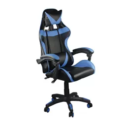 Bf7850 Gaming Πολυθρόνα Γραφείου Διευθυντή Pu Μαύρο - Μπλε 63x70x117/127cm