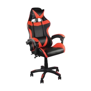 Bf7850 Gaming Πολυθρόνα Γραφείου Διευθυντή Pu Μαύρο-Κόκκινο 63x70x117/127cm
