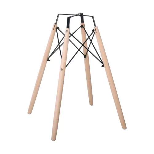 Art Wood Βάση Τραπεζιού Φυσικό (2,70Kg) 54x54x70 / Eπιφάνειες 60-80cm