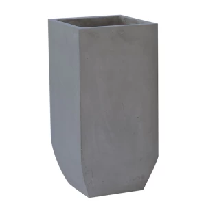 Flower Pot-1 Cement Grey 35X35X80Cm 35x35x80cm