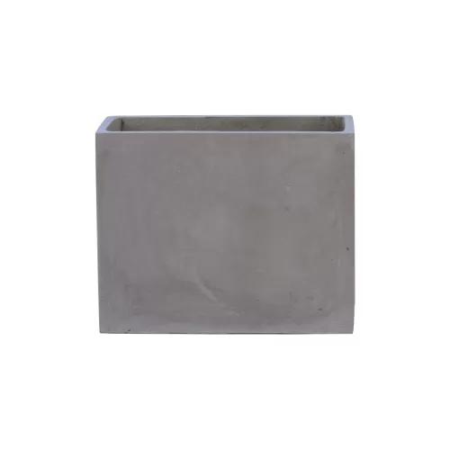 Flower Pot-2 Cement Grey 50X20X40Cm 50x20x40cm