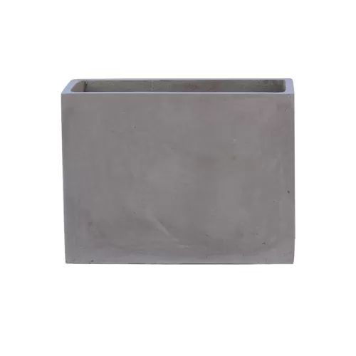 Flower Pot-2 Cement Grey 60X30X45Cm 60x30x45cm