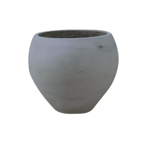 Flower Pot-5 Cement Grey Φ43X32Cm Φ43x32cm