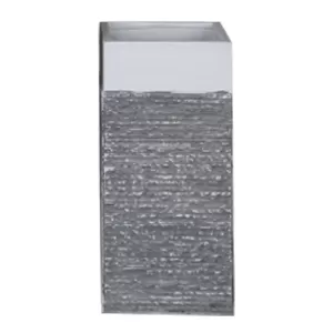 Flower Pot-10 Απόχρωση Black Wash 41x41x80cm