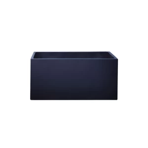 Flower Pot-12 Απόχρωση Dark Grey 80x40x40cm