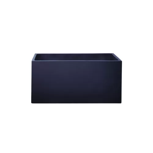 Flower Pot-12 Απόχρωση Dark Grey 80x40x40cm