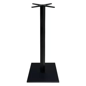 Prato-W Βάση Τραπεζιού Bar 45X45Cm H.108Cm Μέταλλο Βαφή Μαύρο / 13,00Kg 45x45 H.108cm