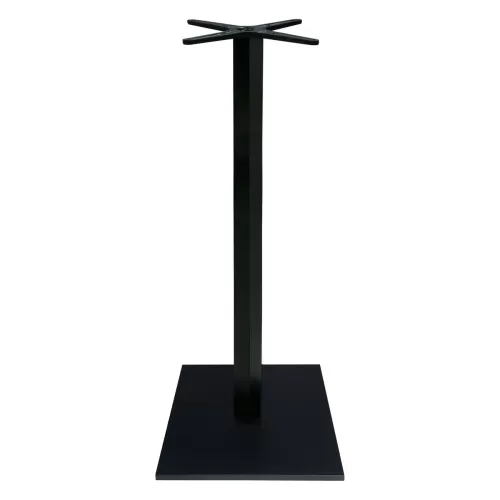 Prato-W Βάση Τραπεζιού Bar 45X45Cm H.108Cm Μέταλλο Βαφή Μαύρο / 13,00Kg 45x45 H.108cm