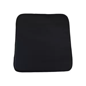 Μαξιλάρι Πολυθρόνας Pu Μαύρο Πάχος 1Cm (Paton) 42x45x1cm