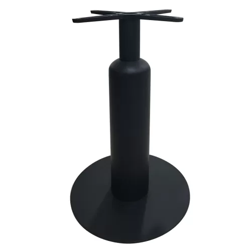 Toby Βάση Τραπεζιού Μέταλλο Βαφή Μαύρο Φ50cm H.72cm