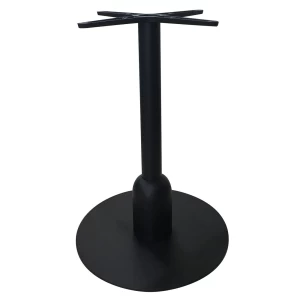 Borg Βάση Τραπεζιού Μέταλλο Βαφή Μαύρο (18,10Kg) Φ50cm H.72cm