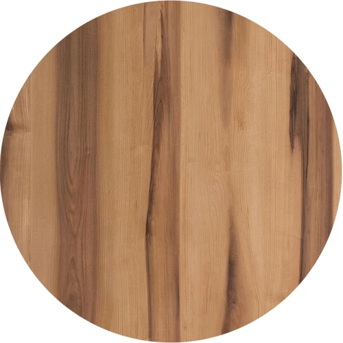 Hpl (High Pressure Laminated) Επιφάνεια Τραπεζιού Απόχρωση Rosewood, Uv Φ70cm/12mm